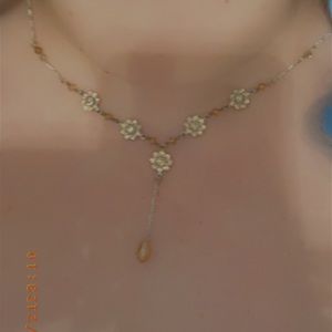 Swarovski Crystal Flower Necklace